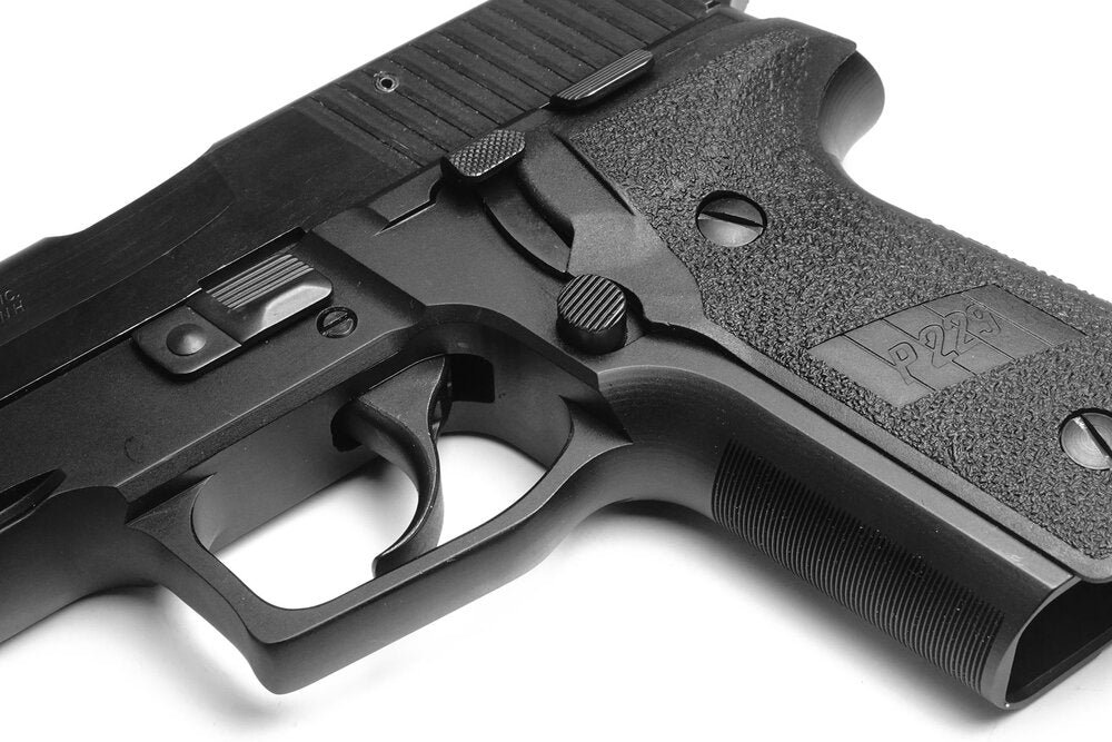 Extended Magazine Catch and Decocking Lever for Sig Sauer P Series