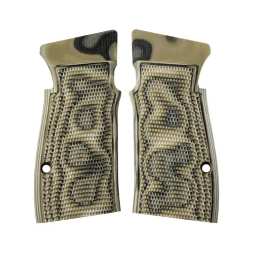 thumbnail image 2 of Hogue Sig P228/P229 DA/SA Grips Pirahna G-10 G-Mascus Black/Gray 28137... 2 of 13